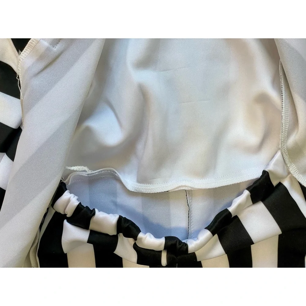 Beetlejuice Infant Striped Jumpsuit
